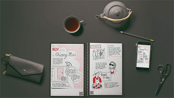 Блокнот Everlast Notebook