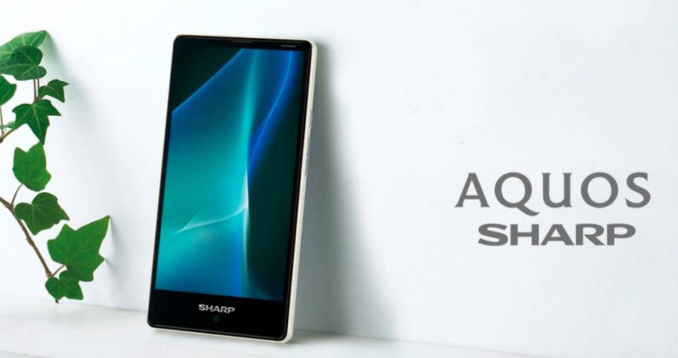 В Sharp представили еще один смартфон с экстра-тонкими рамками экрана